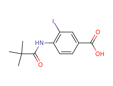 3-iodo-4-pivalamidobenzoic acid